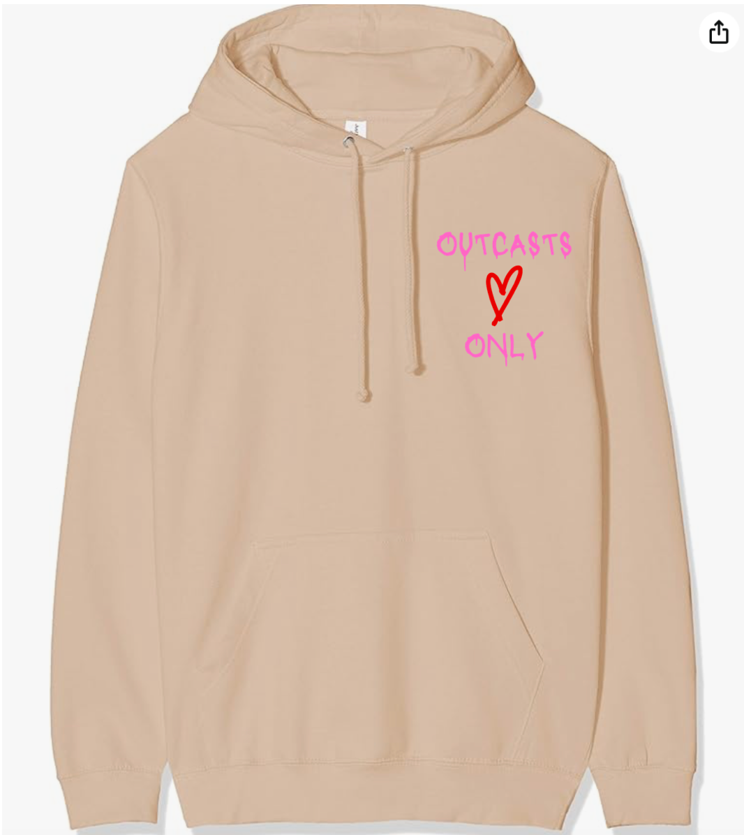 Women's Sand Hoodie Pretty in Pink